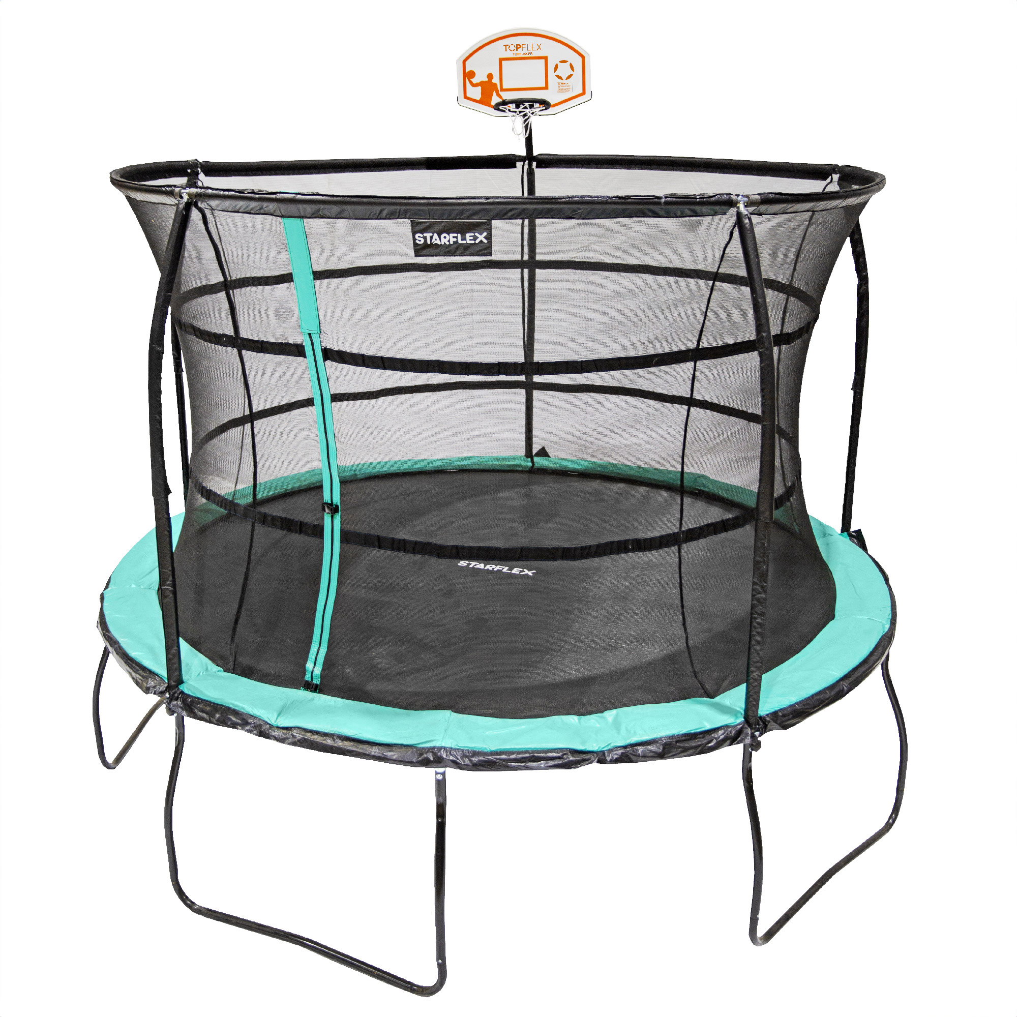 Pack trampoline Starflex Pro et Panier de basket 4